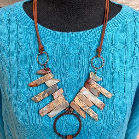 💙Turquoise Talbots Cable Knit Sweater💙 - Picture 4 of 8